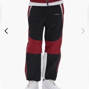 NWT Purple Brand Wordmark Mens Track Pant size medium